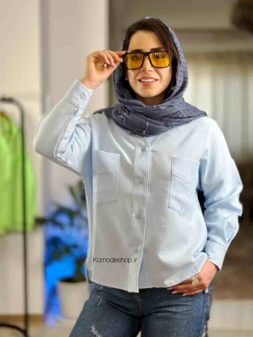 شومیز هفتی نیلان - Image 22