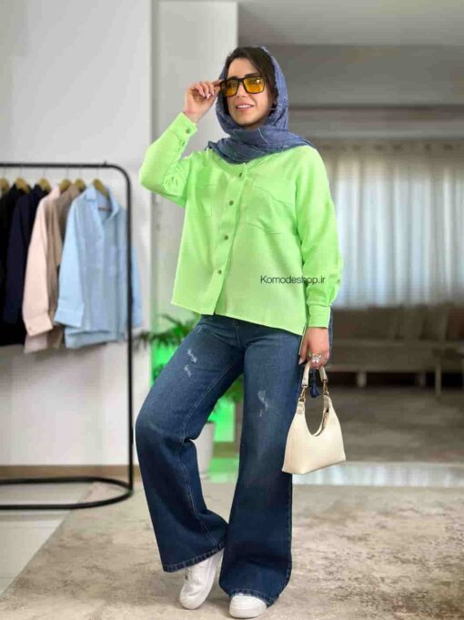 شومیز هفتی نیلان - Image 3