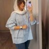 شومیز عروسکی راه راه لامیا