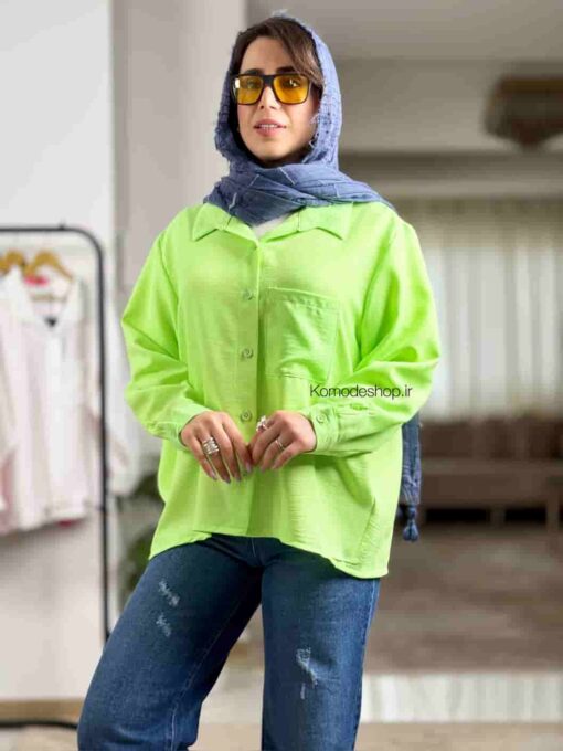 شومیز پری رنگین کمون - Image 5