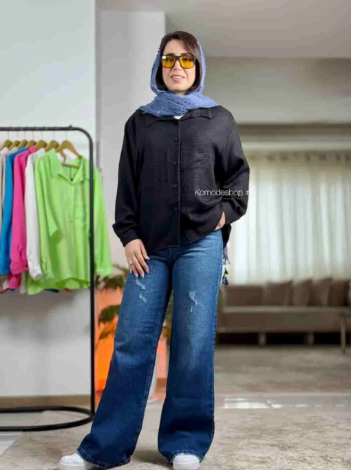 شومیز پری رنگین کمون - Image 22