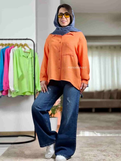 شومیز پری رنگین کمون - Image 25