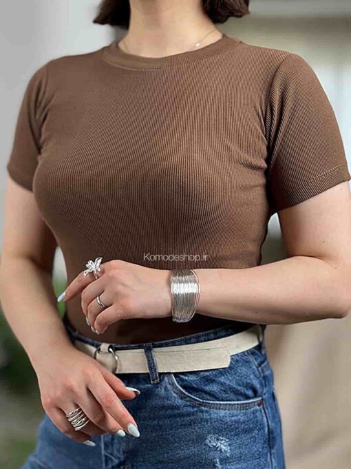 بادی آستین کوتاه کبریتی - Image 5