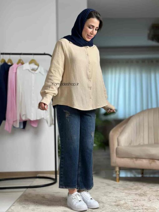 شومیز دبل فیس سویو - Image 4
