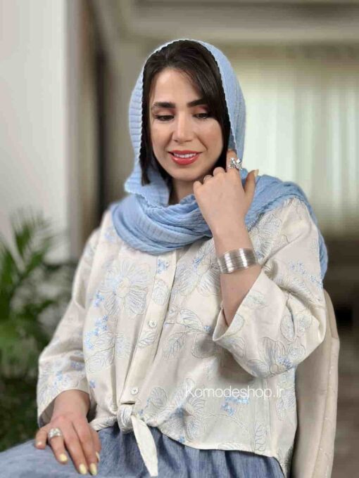 شومیز گره ای لیلیوم - Image 12