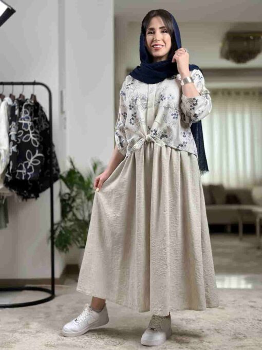 شومیز گره ای لیلیوم - Image 22