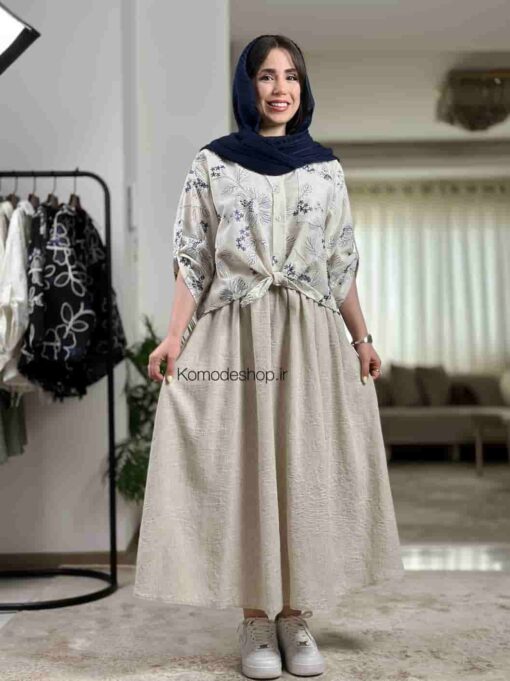 شومیز گره ای لیلیوم - Image 23