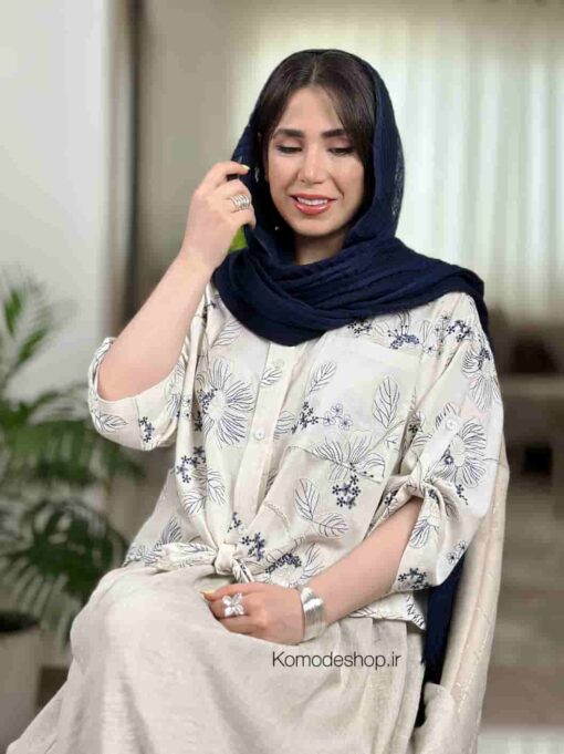 شومیز گره ای لیلیوم - Image 24
