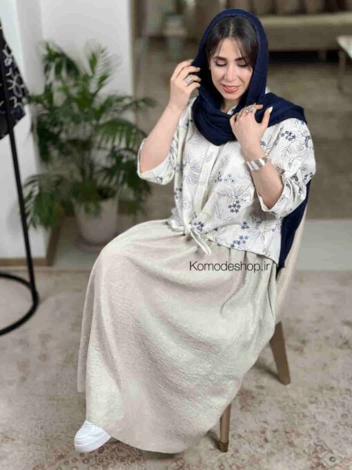 شومیز گره ای لیلیوم - Image 25