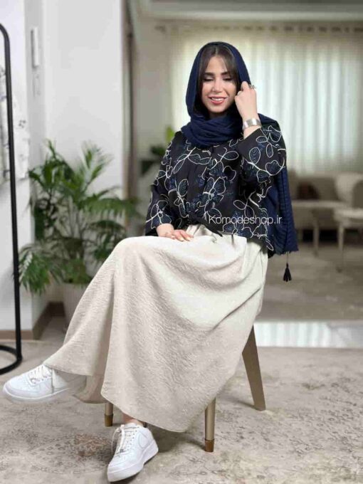 شومیز گره ای لیلیوم - Image 30