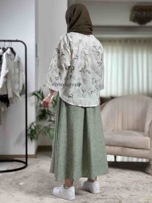 شومیز گره ای لیلیوم - Image 7
