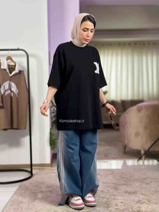 تیشرت باکسی لویی - Image 3