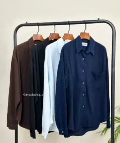 شومیز سیلک اسلپ زنانه