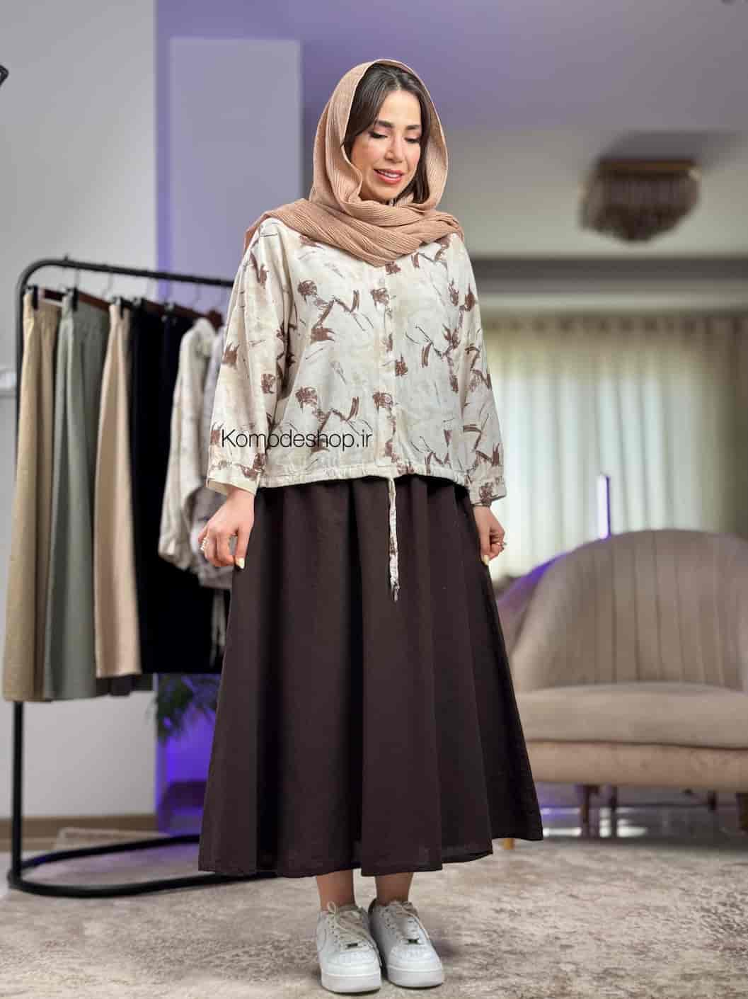شومیز گت دار مهتاب