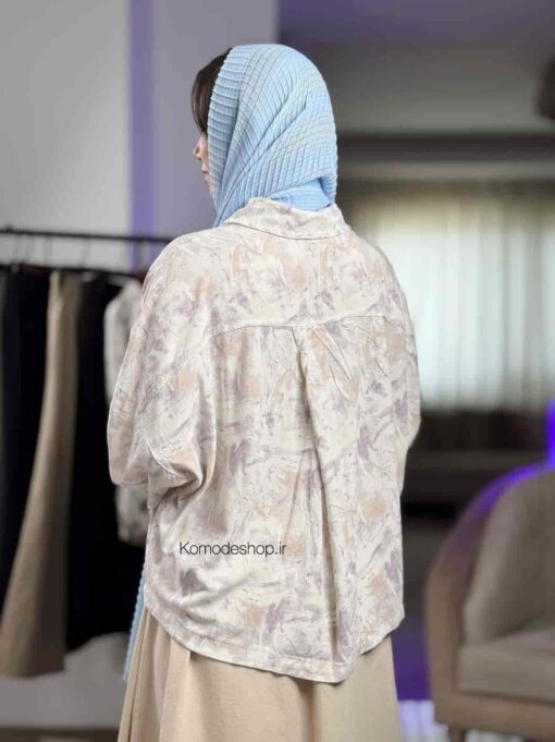 شومیز گت دار مهتاب - Image 17