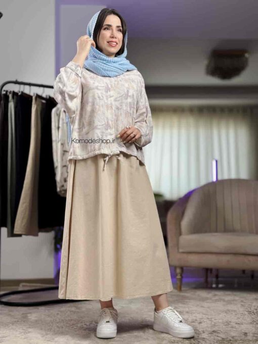 شومیز گت دار مهتاب - Image 16