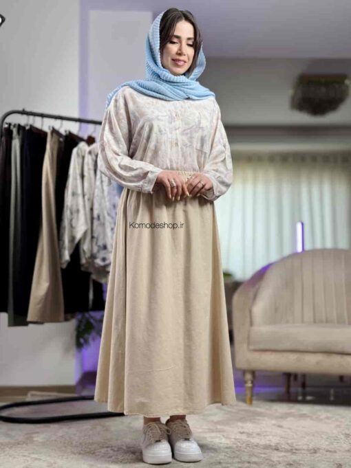 شومیز گت دار مهتاب - Image 5