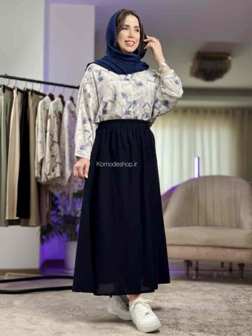 شومیز گت دار مهتاب - Image 15