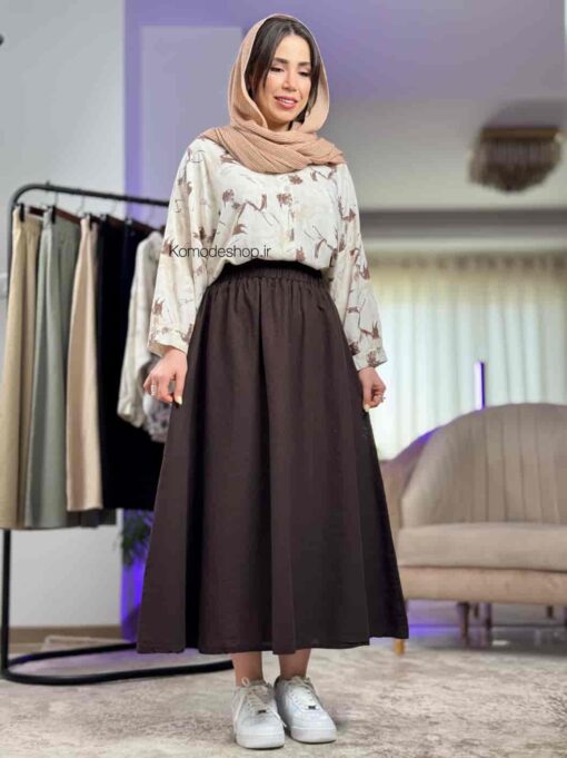 شومیز گت دار مهتاب - Image 11