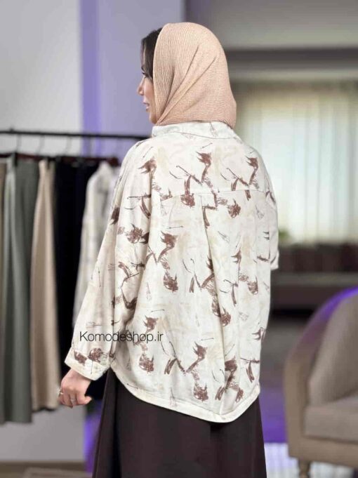 شومیز گت دار مهتاب - Image 9
