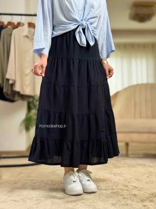 دامن چیندار روناس - Image 11