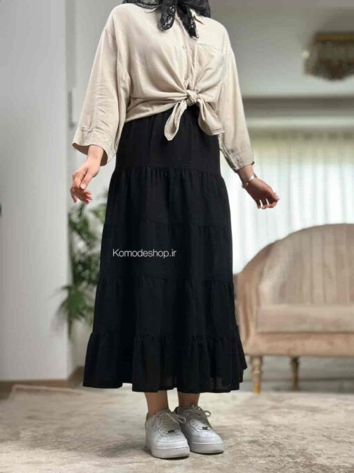 دامن چیندار روناس - Image 12