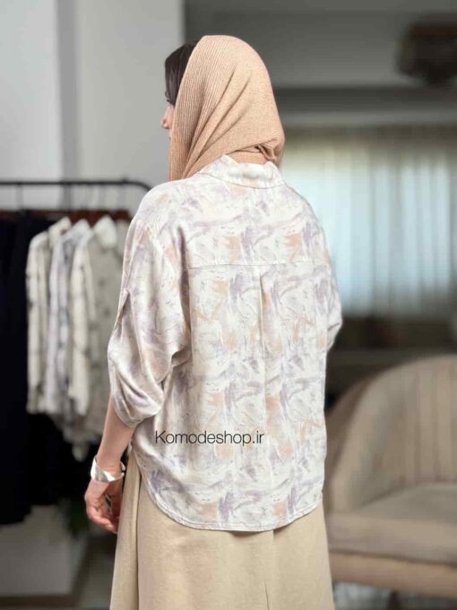 شومیز گره ای ترنج - Image 7