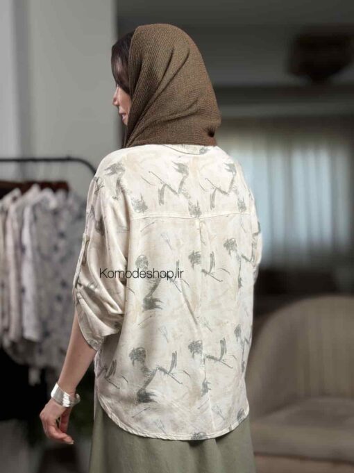 شومیز گره ای ترنج - Image 15