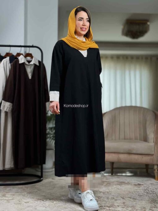 پیراهن لینن گلاریس - Image 24