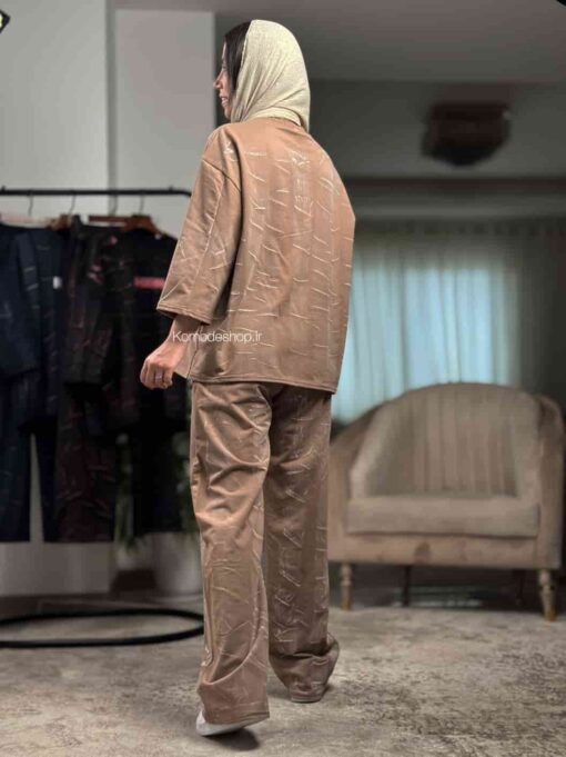 تیشرت شلوار ابروبادی پنبه بالنسیاگا - Image 11