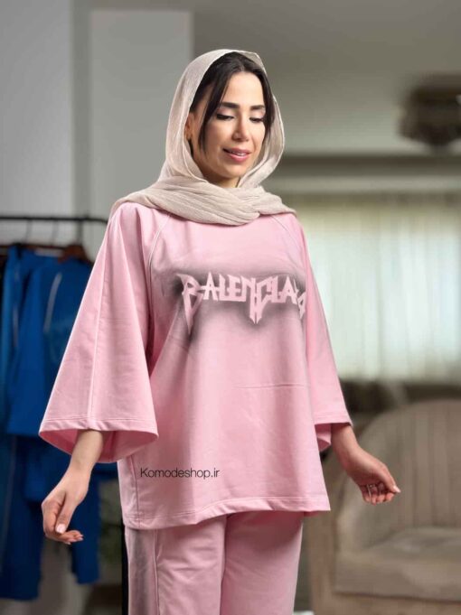 تیشرت شلوار پنبه بالنسیاگا پیسوله - Image 19