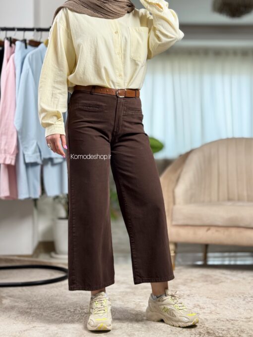 شلوار واید لگ فیلتو کتون - Image 4