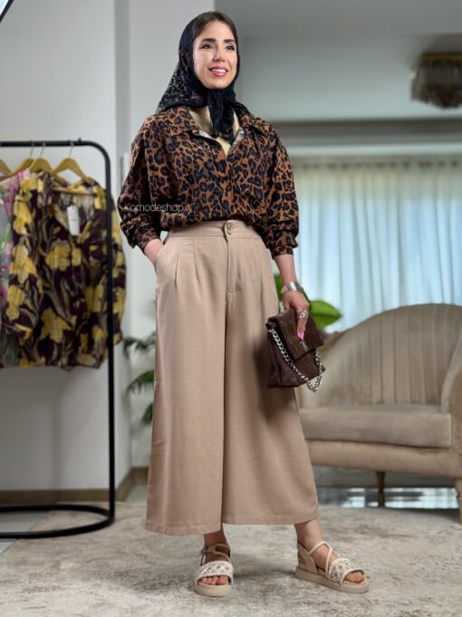 شومیز برند KTN پلنگی - Image 6