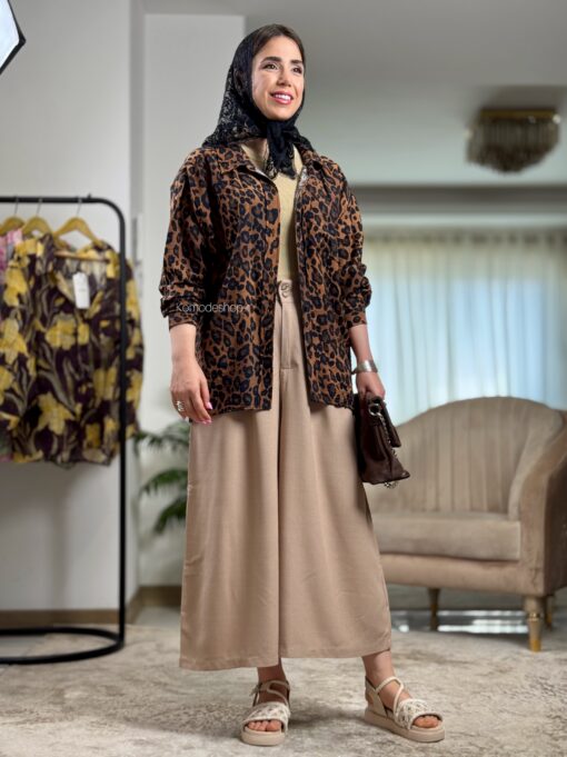 شومیز برند KTN پلنگی - Image 8