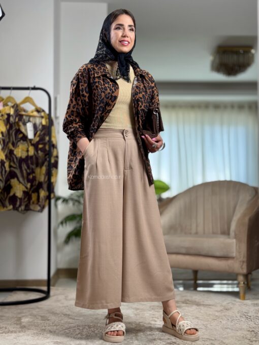 شومیز برند KTN پلنگی - Image 9