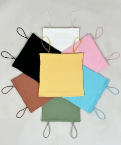 تاپ بند ماکارون ساده زنانه