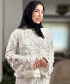 شومیز پینترسی قلاب بافی