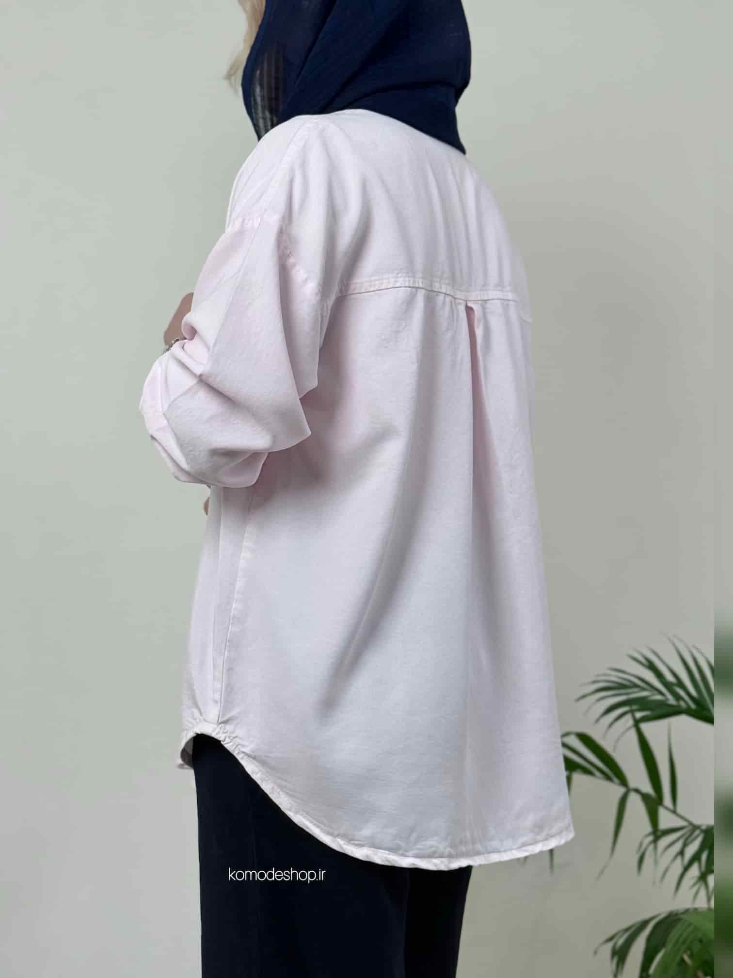 شومیز سیلک بلند زنانه ( میلانو ) - Image 14