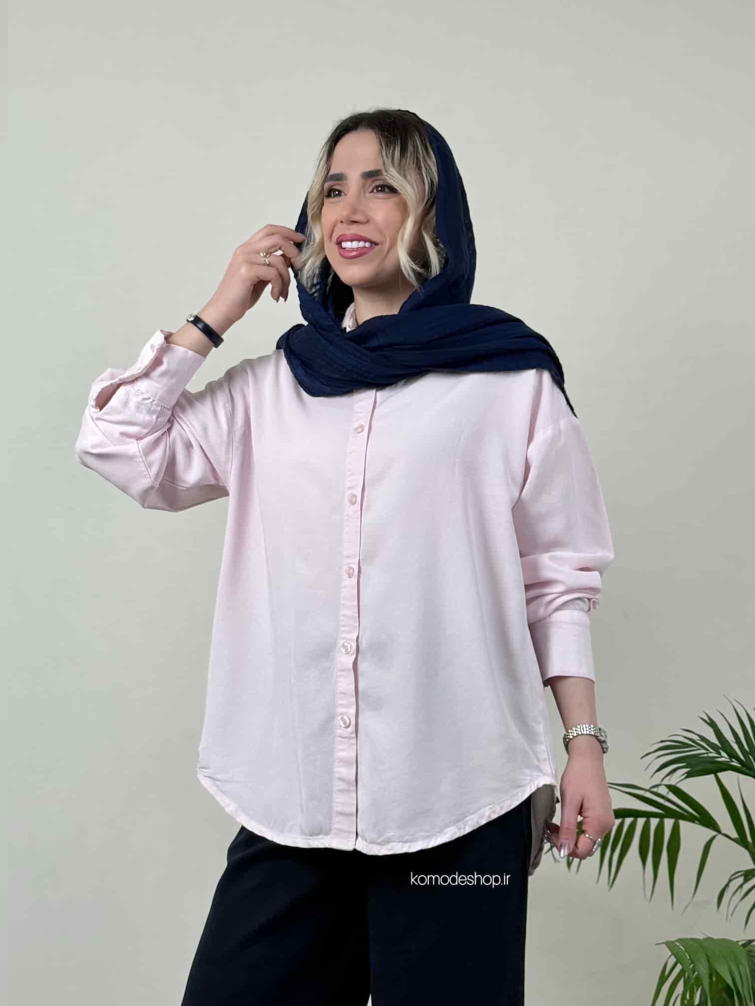 شومیز سیلک بلند زنانه ( میلانو ) - Image 13