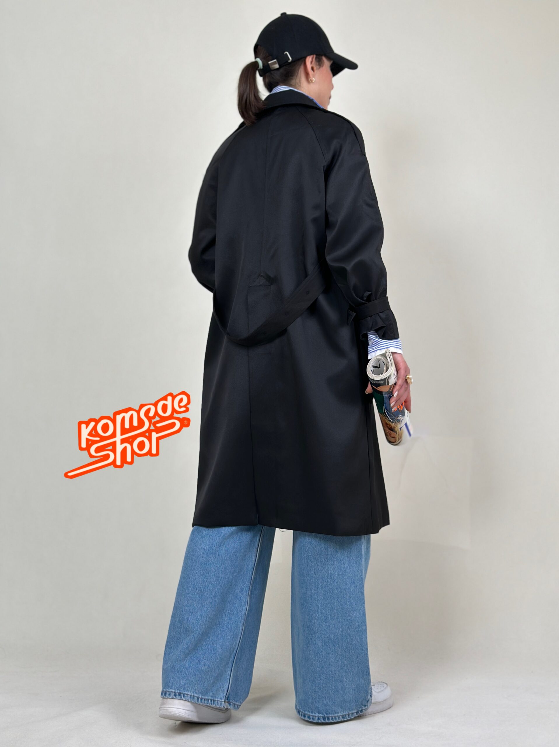 ترنچ کت بلند الگانس - Image 14