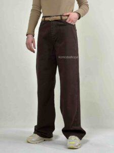 شلوار نیم بگ زنانه کتان نیو