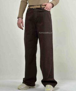 شلوار نیم بگ زنانه کتان نیو