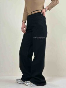 شلوار فلربگ زنانه جین مشکی