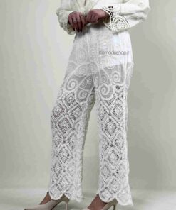 شلوار مکرومه