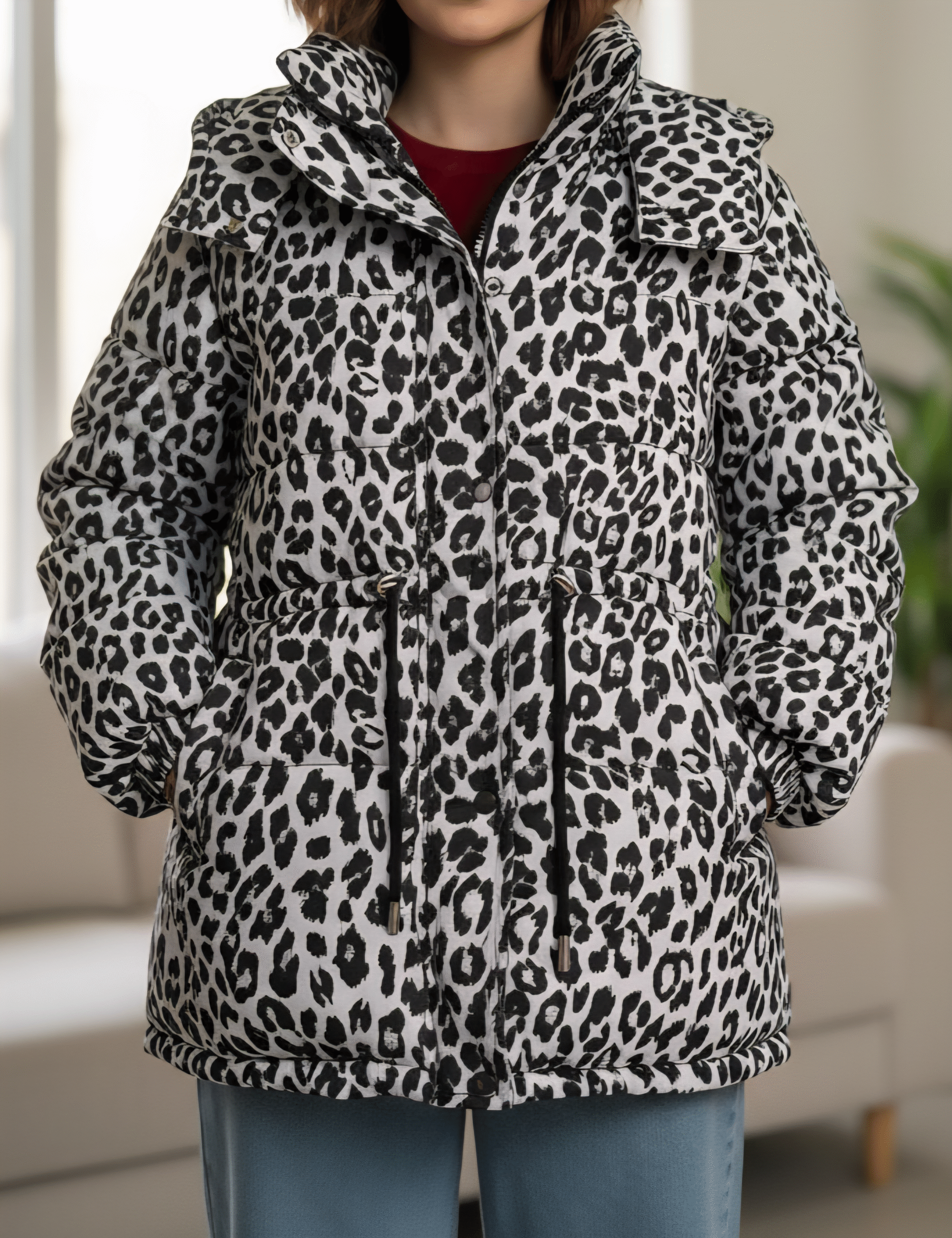 کاپشن پلنگی grace