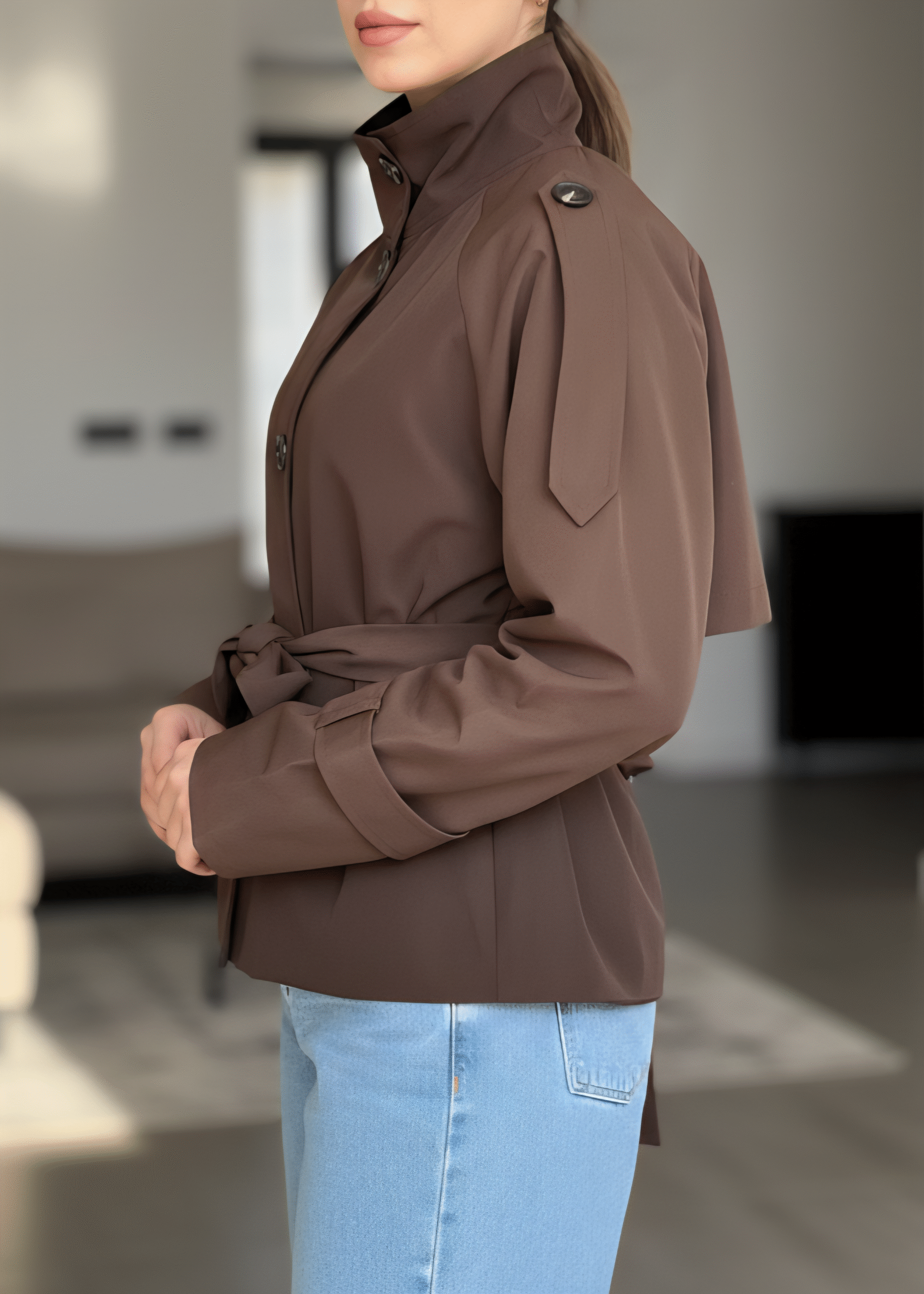 ترنچ کت برشکا تی سی - Image 9