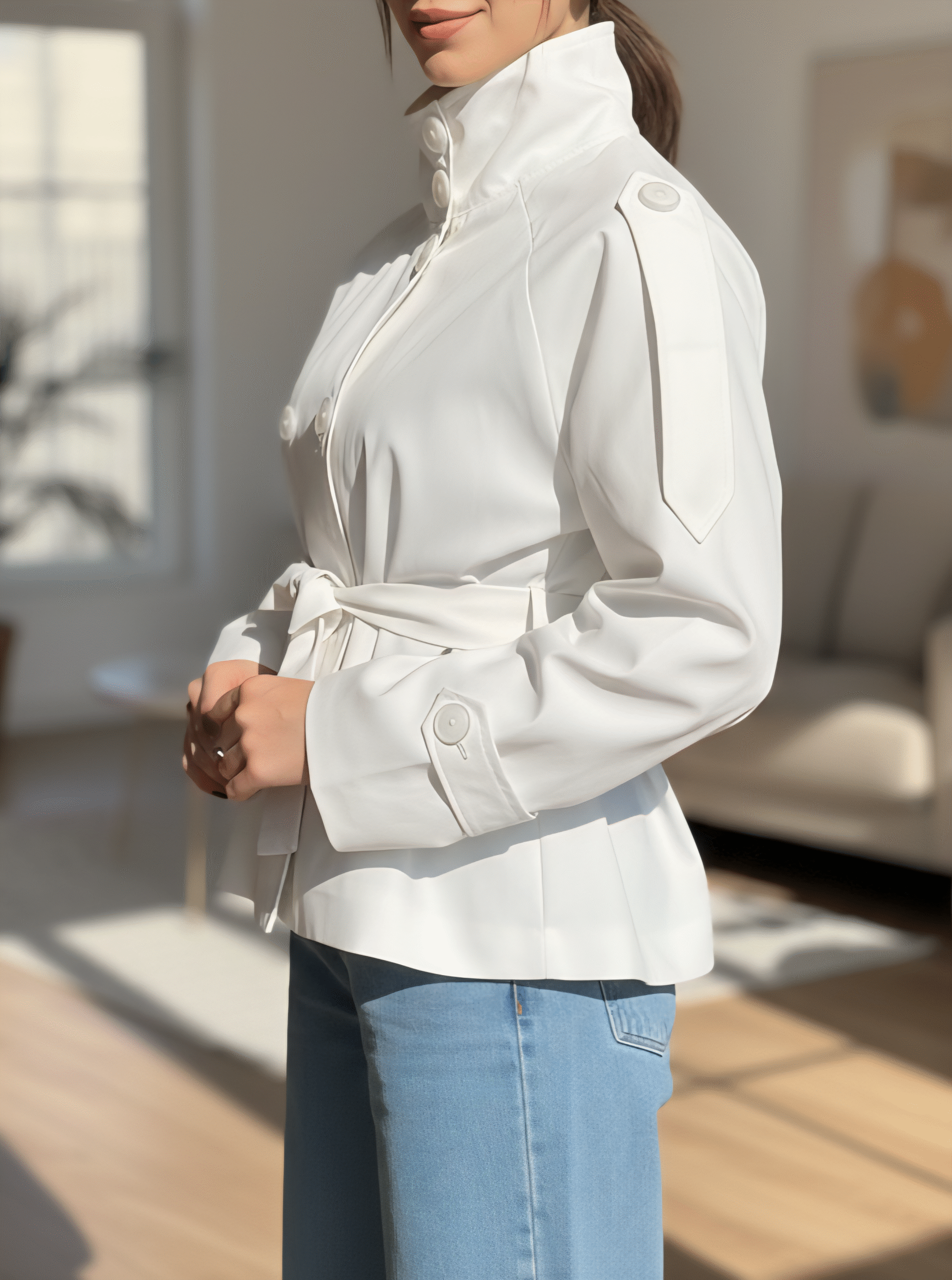 ترنچ کت برشکا تی سی - Image 13