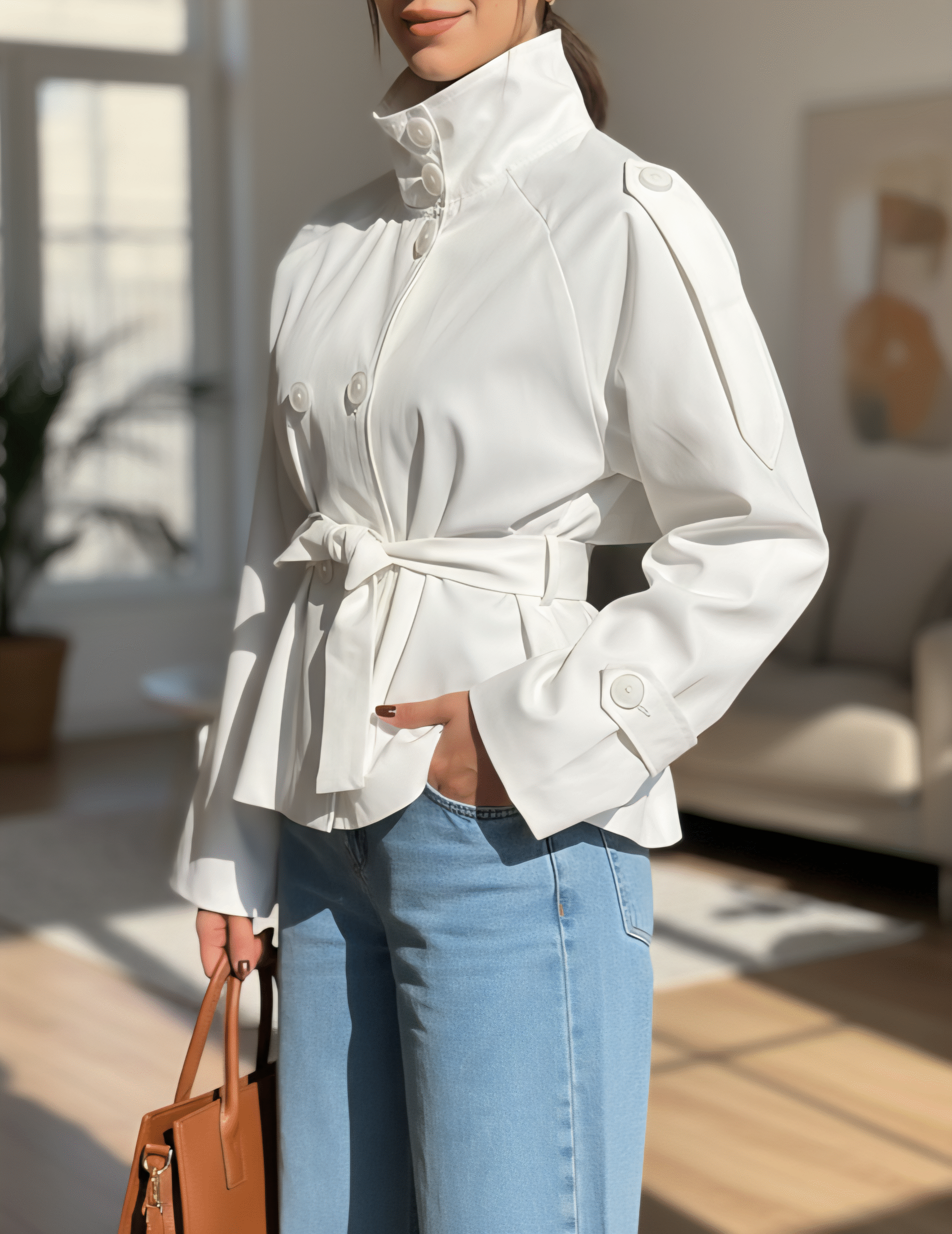 ترنچ کت برشکا تی سی - Image 14