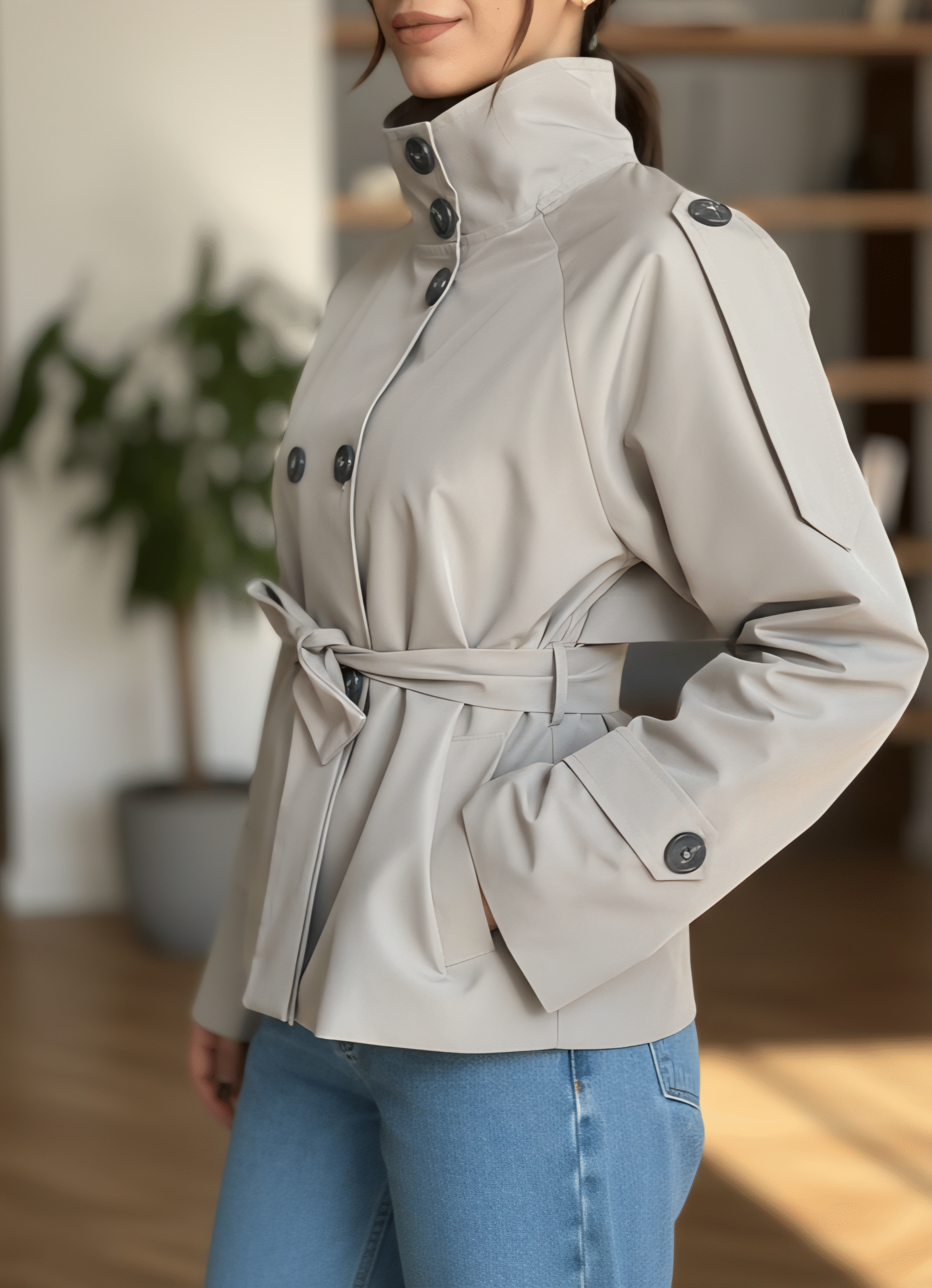 ترنچ کت برشکا تی سی - Image 2