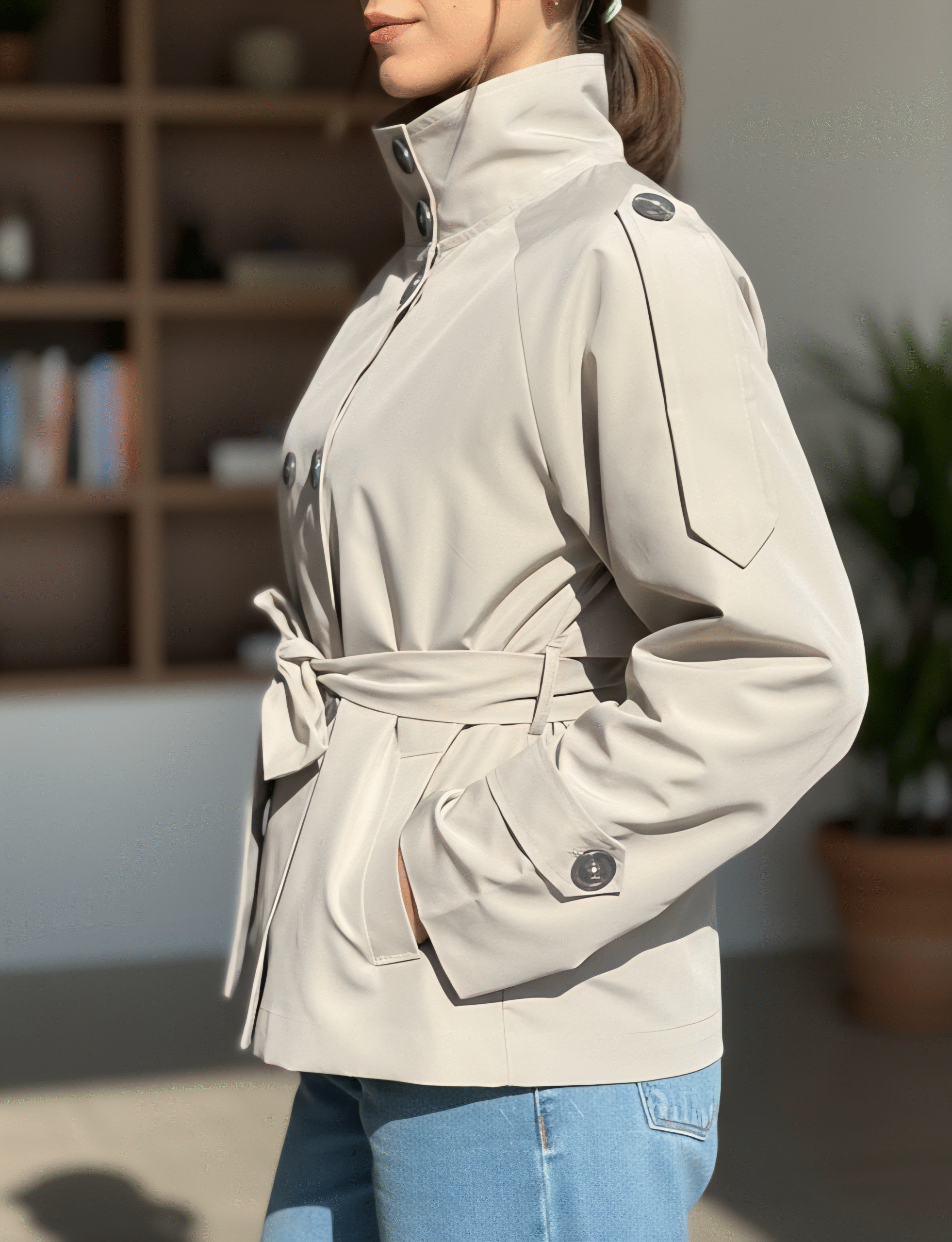 ترنچ کت برشکا تی سی - Image 3